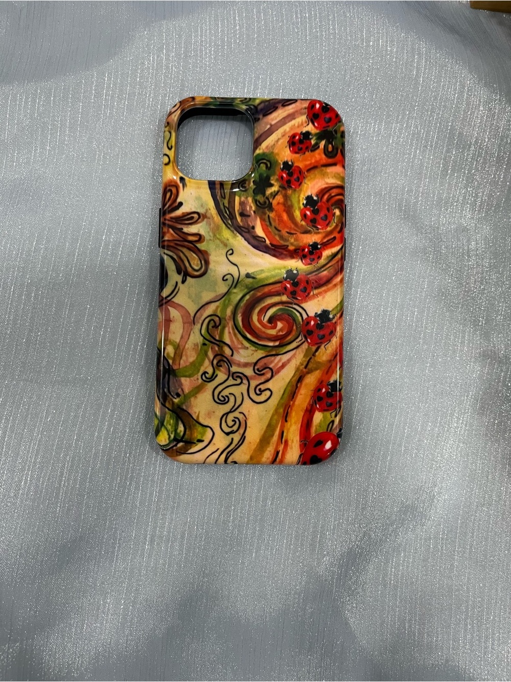 Whimsy Ladybug Floral Collage Phone case for all phone case